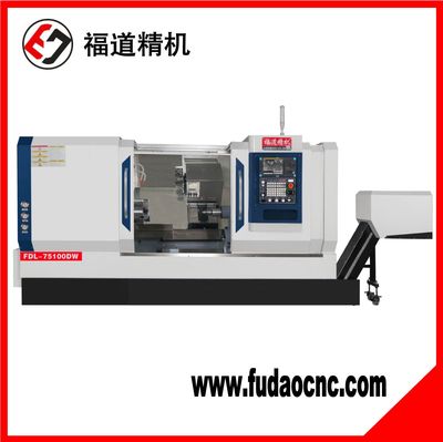 福道刀塔尾顶机数控车床FDL-75100DW